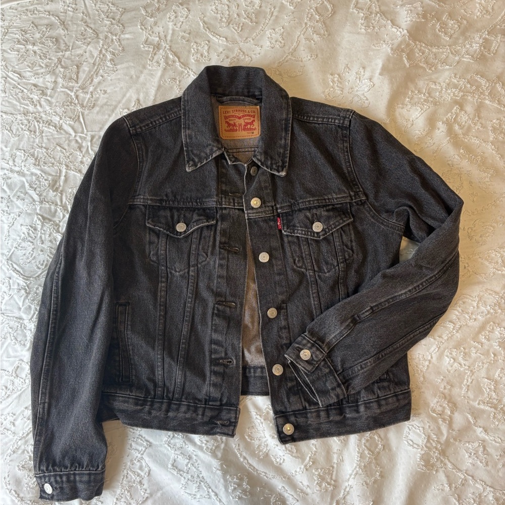Levi's Black Denim Jacket for Women